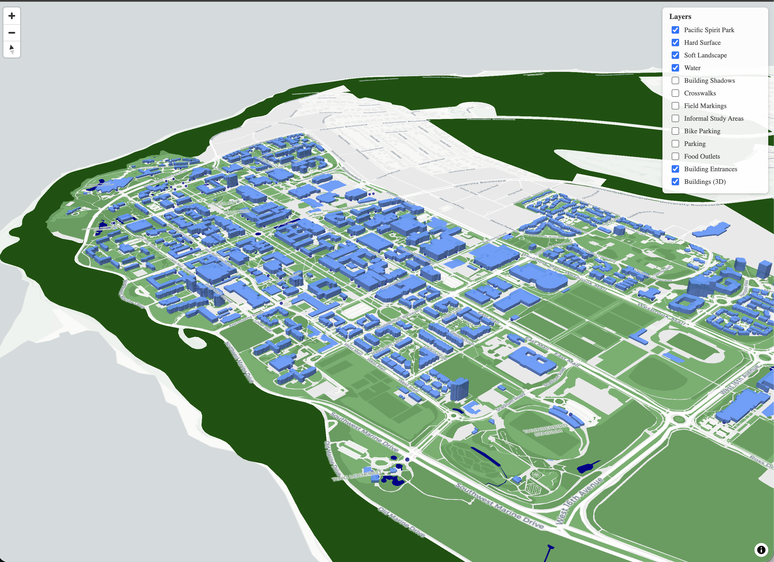 UBC Campus Map